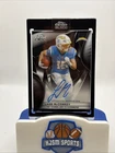 2025 Topps Chrome Ladd McConkey Chrome Autographs (RAW)