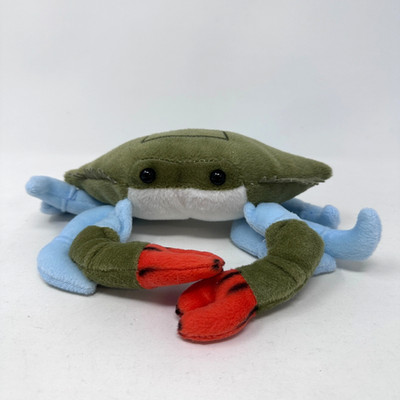 Cabin Critters Blue Crab Plush Stuffed Animal Cute Sea Ocean Creature Doll 8''