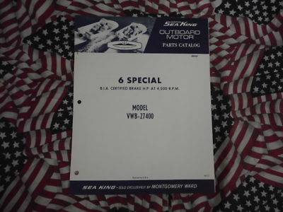 1972 Sea King Wards 6 Spezial HP Teilekatalog 27400