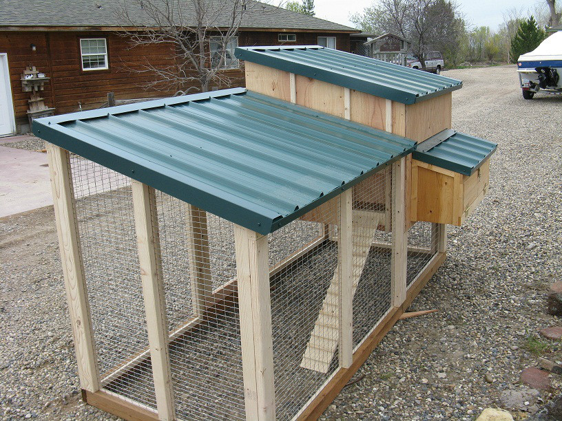 Chicken coop framing plan & material list, emailed version only,The