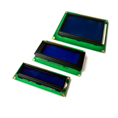 Blue yellow green 1602A 2004A 12864B LCD display blacklight screen for arduino