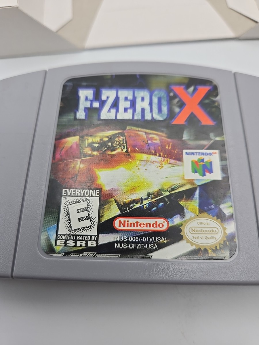 F-Zero X N64 Complete In Box CIB Near Mint Nintendo 64 With