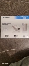 ACTIONTEC 500 Mbps Powerline Network Adapter Kit 4-Ports Hub Ethernet PWR514K01
