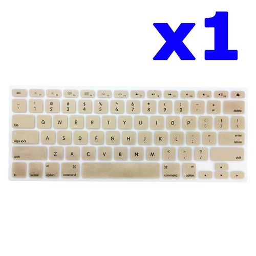 Keyboard Cover Protector for Apple Mac Book Pro 13.3" 15.4" 17 inch Mac Book Air - Picture 30 of 30