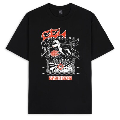 Brain Dead x GEL x Sound & Fury T-Shirt NJ Hardcore Punk