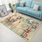 3D Simple Square Tree Grass NA3206 Game Rug Mat Elegant Photo Carpet Mat Fay