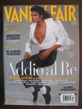 2009 Italian Vanity Fair MICHAEL JACKSON Farrah FAWCETT Matthew McConaughey 