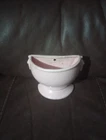 McCoy Wall Pocket Planter Urn Pink Black Flecks