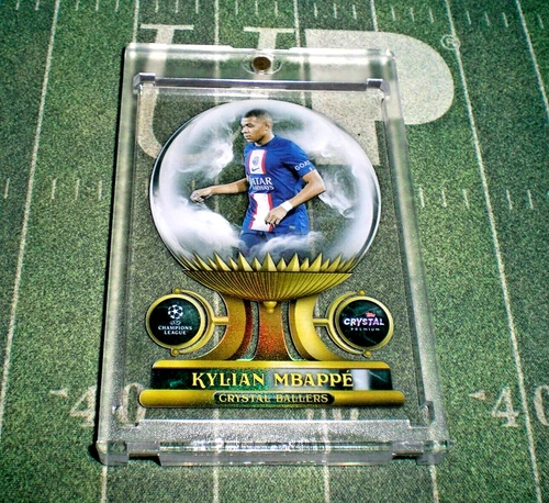 2022 Topps Crystal Premium Acetate Kylian Mbappe Crystal Ballers SSP Real Madrid