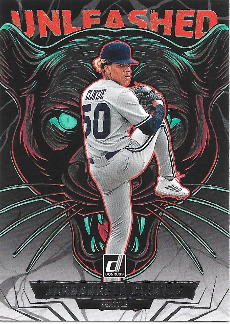 2025 Donruss Baseball JURRANGELO CIJNTJE Unleashed-SEATTLE