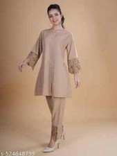 Women Casual Kurta Set/ Semi Formal Occasion Co-ord Set