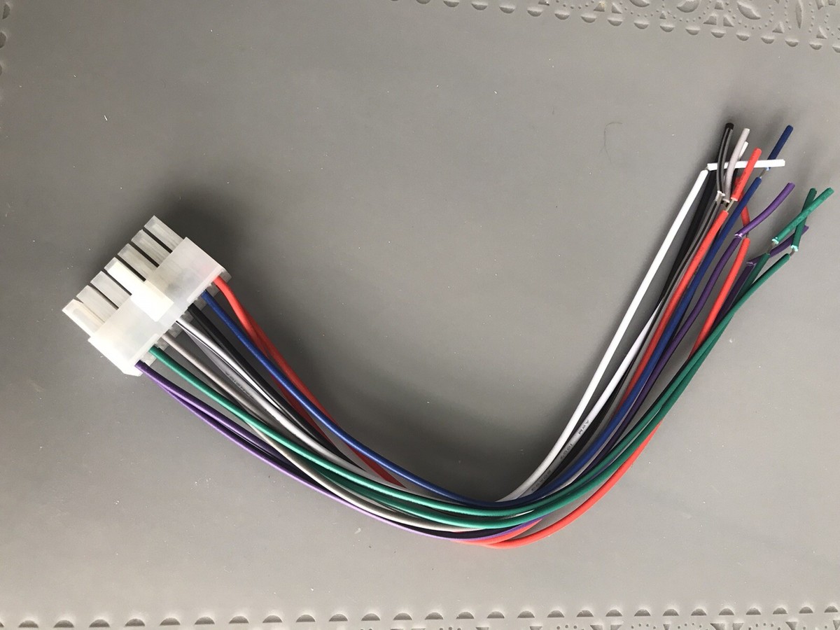 Kicker 14 Pin Power Speaker Wiring Harness for KEY180.4, KEY200.4