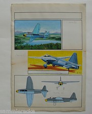 مقتنيات Originalzeichnung Flugzeug