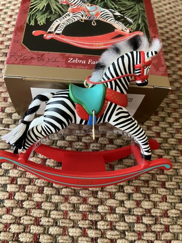 1999 Hallmark Andenken Ornament - "Zebra Fantasy" NEU IN BOX!! - Bild 4 von 4