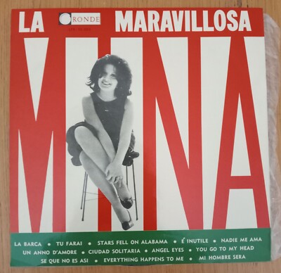 MINA - LA MERVULOSA MINA (MAZZINI) - LP Made in VENEZUELA NEAR MINT 1965