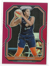 2021 Prizm WNBA Red Prizm #8 Brionna Jones #264/299 Connecticut Sun Maryland