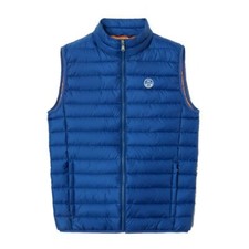 North Sails Gilet Crozet uomo smanicato ripstop tempo libero blu TAGLIA S small