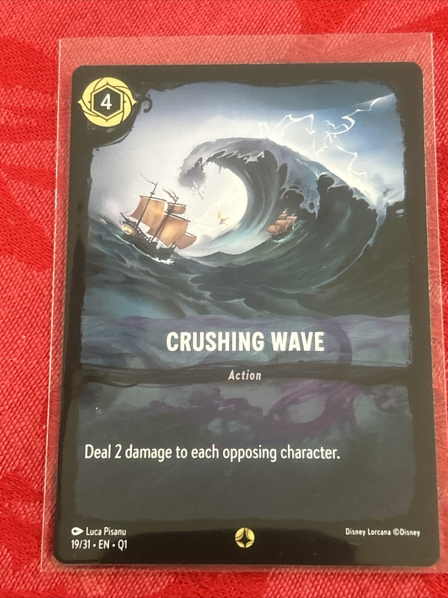 Disney Lorcana - Illumineer's Quest: Deep Trouble - Crushing Wave