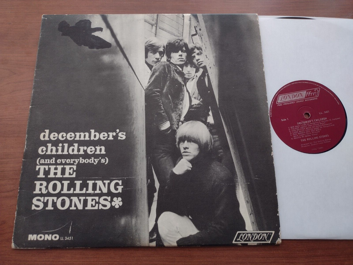 CANADA!!! THE ROLLING STONES December's Children ORIG 1965 MONO LL