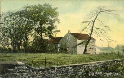 GEDRUCKTE POSTKARTE DER ALTEN MÜHLE, CROFT SPA, (BEI DARLINGTON), NORTH YORKSHIRE