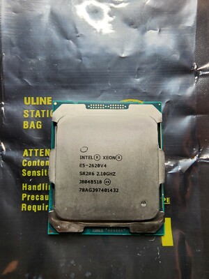 Intel Xeon E5-2620 V4 20M Cache 2.10 GHz 8 Core CPU Processor SR2R6 Tested 