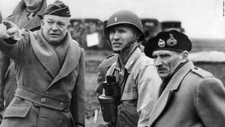 WW2  Photo WWII Generals Eisenhower &  Montgomery  US Army World War Two / 1613