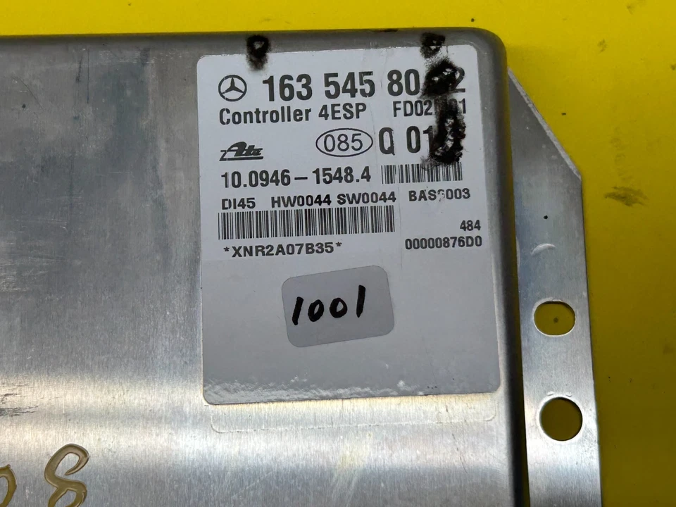 2002 - 2005 MERCEDES ML500 电子控制器 4ESP 16354580 原始设备制造商 — 第 2/4 张图片