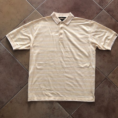 Greg Norman Collection Men's Freedom Micro Pique Polo, Yellow