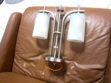 RV 12V Ceiling Light chrome Duel lamp 14"Chandelier