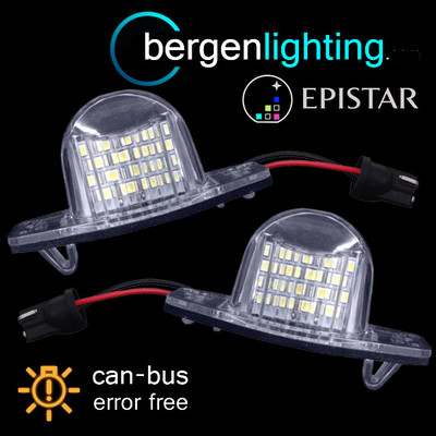 PAAR LED-KENNZEICHENBELEUCHTUNG LAMPE FÜR HONDA CRV CR-V STREAM LOGO