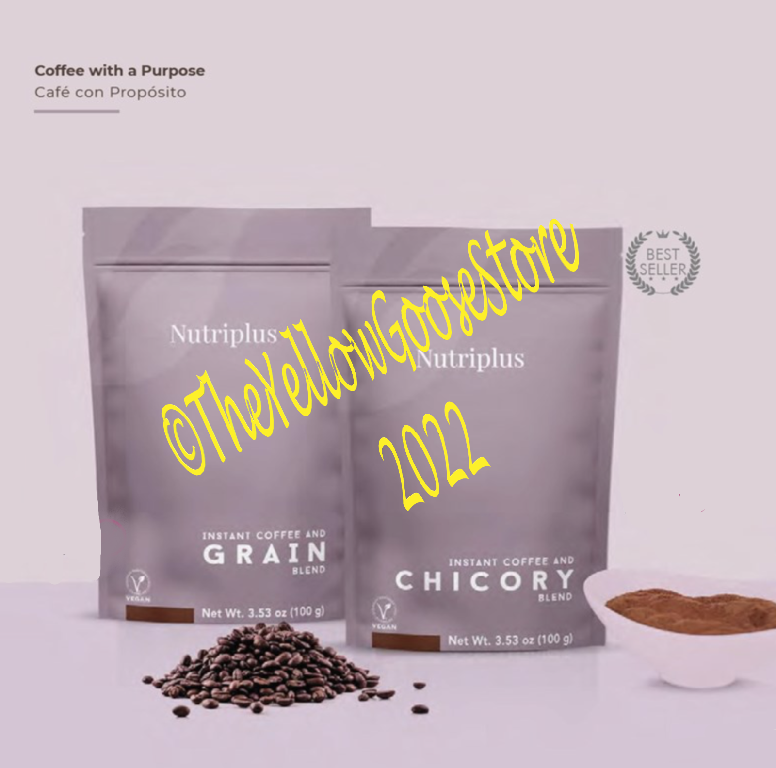 FARMASI ️ NUTRIPLUS GRAIN Instant Coffee Blend HOT or COLD Free