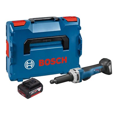 Bosch GGS 18V-23 PLC Professional Geradschleifer 18 V + 1x Akku 5 Ah + L-Boxx