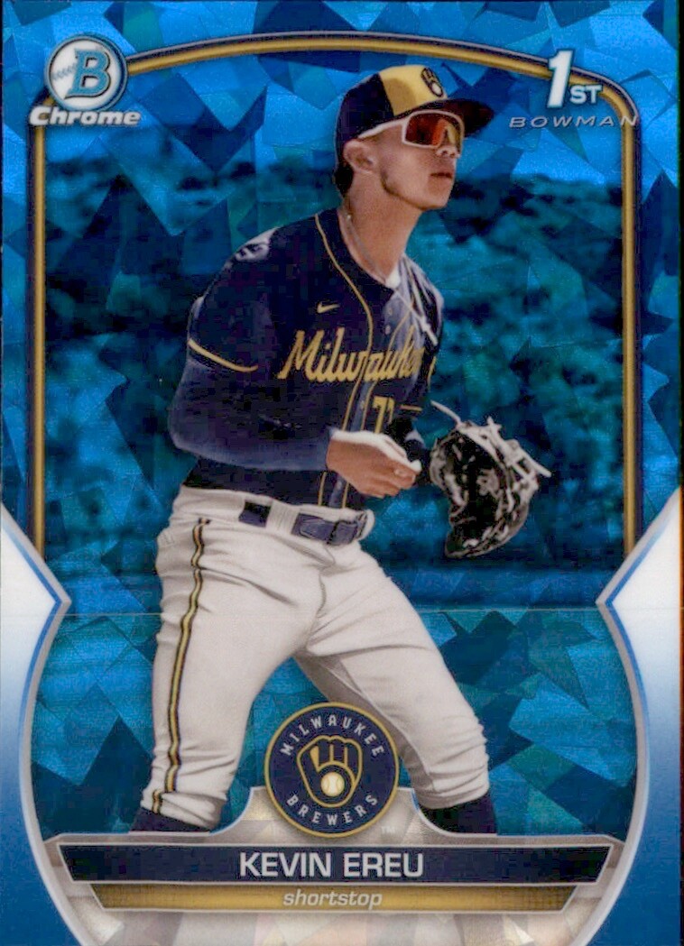 2023 BOWMAN CHROME SAPPHIRE 1ST - PROSPECTS KEVIN EREU #BCP-229