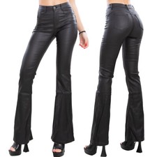 Pantaloni donna effetto pelle