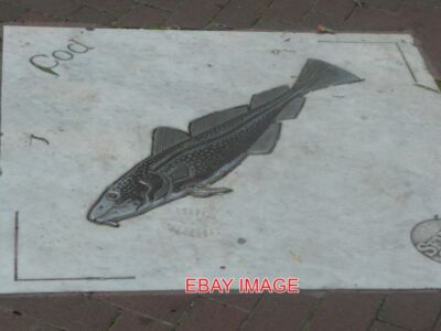 FOTO RUMPF FISCHSPUR EINE REIHE VON FISCHMARKIERUNGEN ZUR FÜHRUNG DER BESUCHER RUND UM DEN RUMPF TH