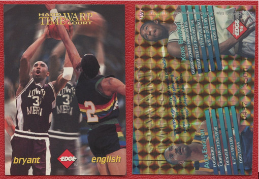 1996-97 Collector's Edge #TW3 Kobe Bryant Time Warp Holofoil Rookie /2500 !!!!