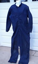 VTG Blue Bell Denim Coveralls Distressed Mens 44 Regular Workwear 50s 60s USA