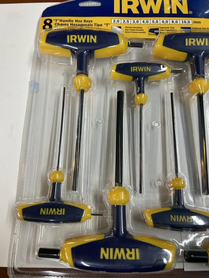 Irwin Metric T-Handle Hex Key Set, 8 Pieces - Image 3 of 4