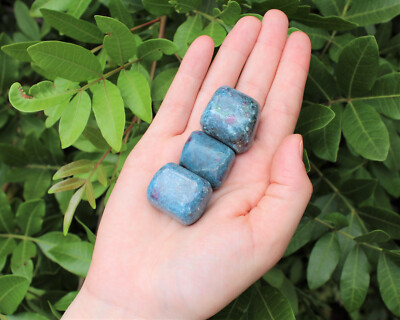 Ruby Kyanite Tumbled Stones: Choose How Many Pieces ('A' Grade Crystals)