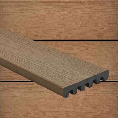 Terrassendielen Trex Enhance Basics WPC Holzstruktur ohne Nut 4,88 m Beach Dune