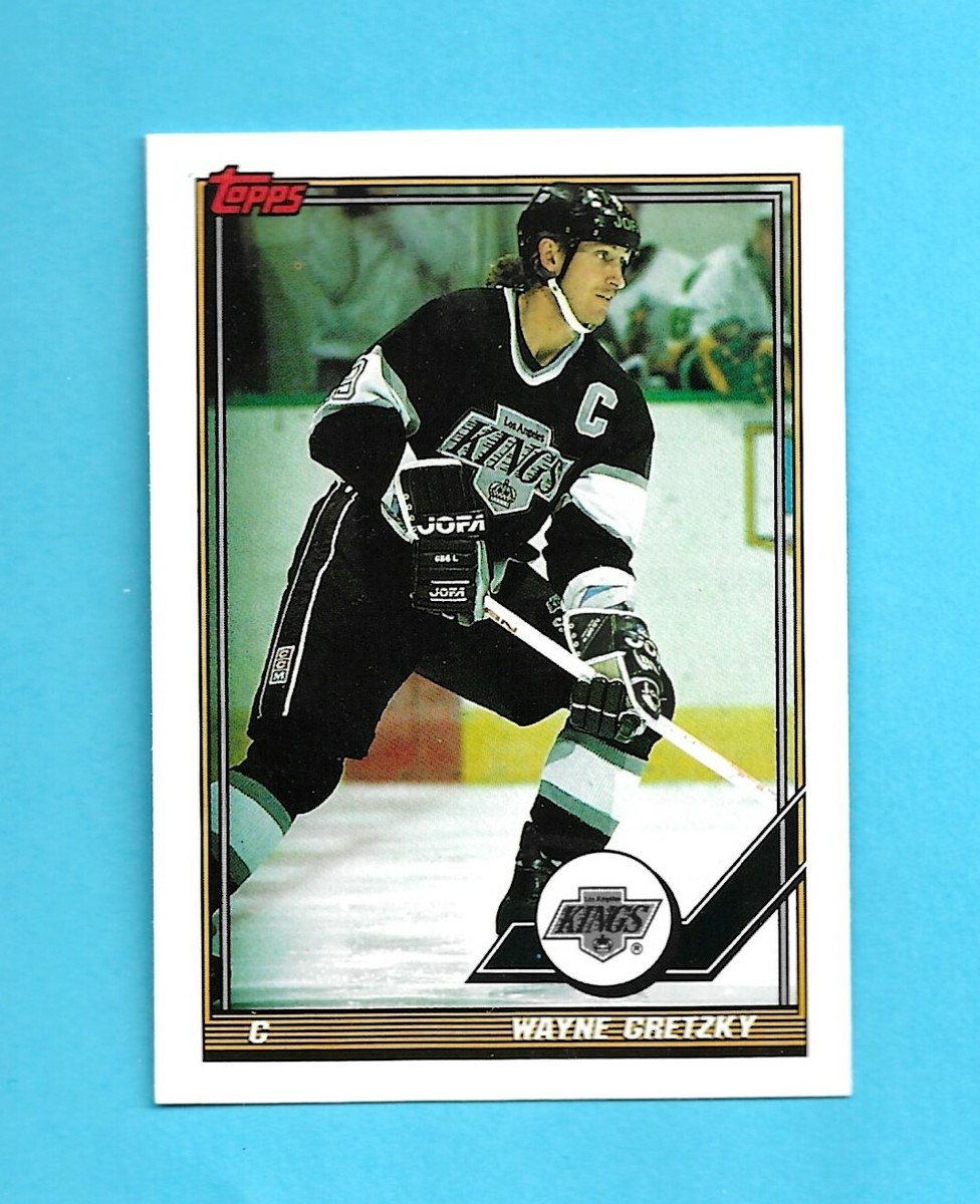 91-92 Topps WAYNE GRETZKY Card # 321 LOS ANGELES KINGS BEAUTIFUL