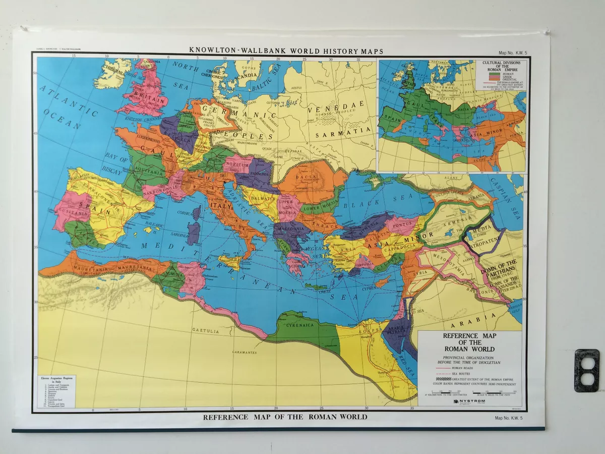 Ancient Origins - A referenced map of the Roman Empire at its