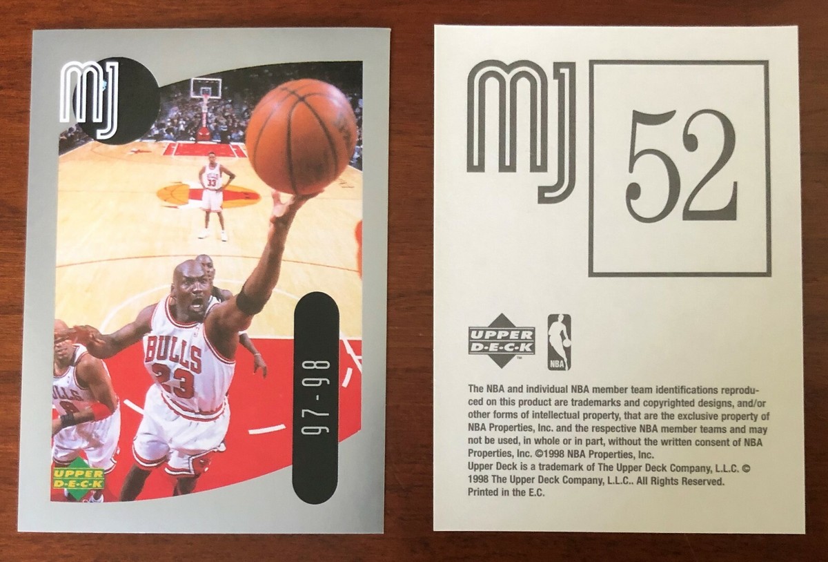 趣味 michael jordan upper deck sticker album Amazon.com: 1998 Upper Deck NBA Basketball Michael Jordan