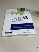 2022 Series 63 Uniform Securities Licensing Exam Study Guide + Test Bank UNUSED