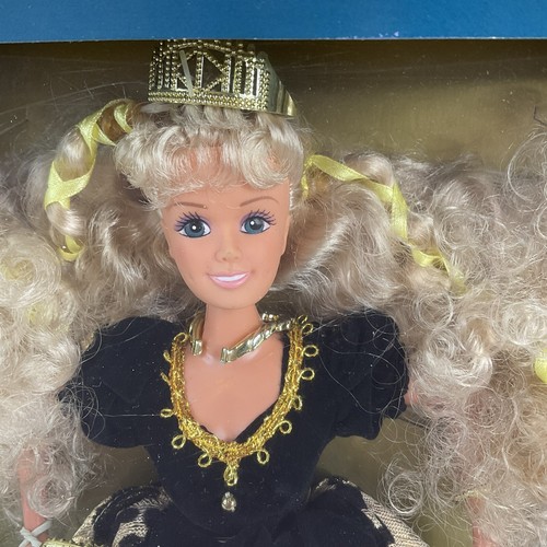 Princess Kayla The Fashion Queen Doll Blonde Animal Print Gown Vintage 90's Nib - Picture 2 of 8