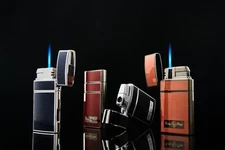 Rocky Patel Classy Burgundy H. E. SINGLE FLAME LIGHTER   Lifetime Warranty