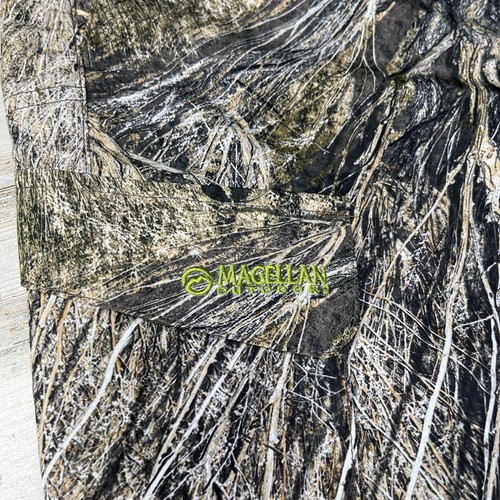Magellan Eagle Pass Deluxe Zipoff Pants Real Tree Camo Hunting Size Y XL (18-20) - Picture 5 of 8