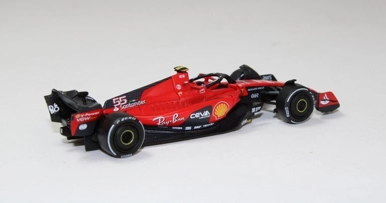 BBR Ferrari SF-23 #55 Carlos Sainz Bahrain GP 2023 1/64 BBRFER64015 - Immagine 3 di 3