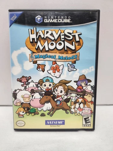 Harvest Moon: Magical Melody (Nintendo GameCube, 2006) COB Former Blockbuster 
