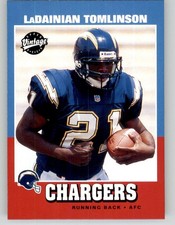 2001 Upper Deck Vintage LaDainian Tomlinson RC #252 LAC